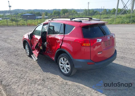 2014 Toyota Rav4 Limited из США, поврежденный, VIN 2T3DFREV8EW197155